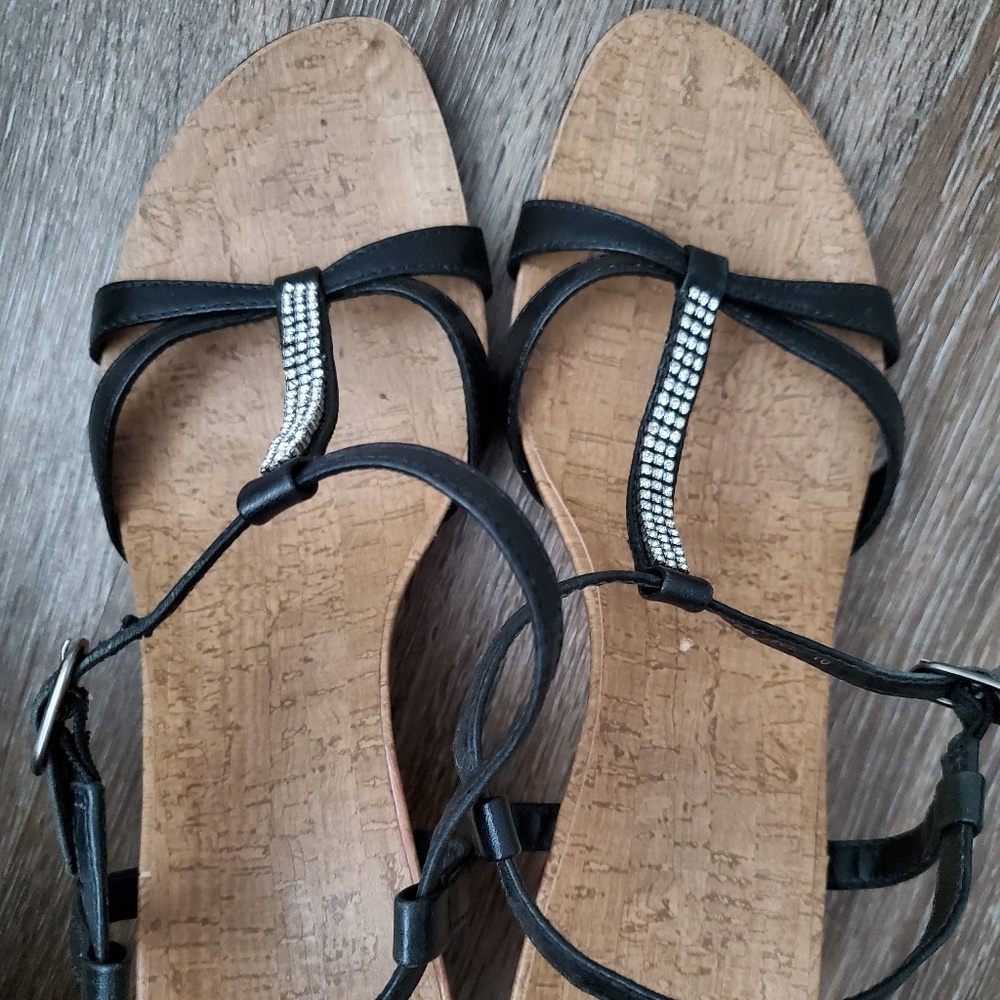 Casual glamour wedges